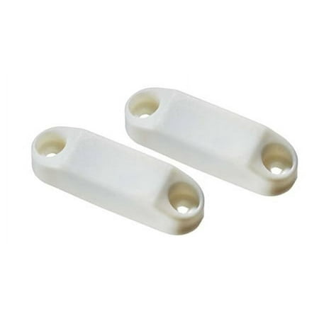 RV Designer L608 White Magnetic Compartment Catch Set