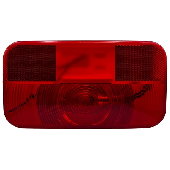 RV Designer L963 Incandescent Rectangular Tail Light with Reflex