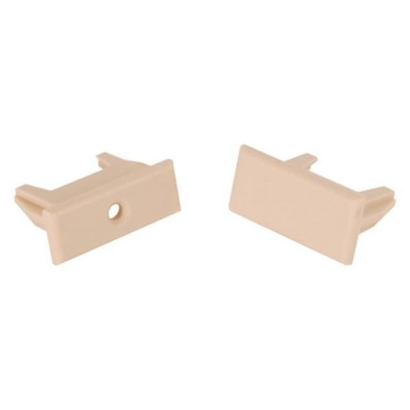 RV Designer  Oyster Plastic Pleated Shade Rail End Set