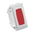 thumbnail image 1 of RV Designer S365 DC Rocker Switch 10 Amp - White/Red, Indicator Lights, 1 of 1