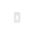 thumbnail image 1 of RV Designer S381 DC Rocker Switch 10 Amp Mounting Plates - White, Single, 1 of 2