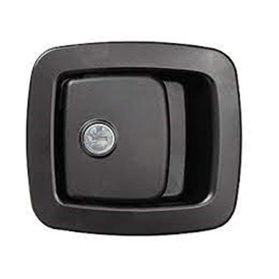 RV Designer  Travel Trailer Lock, White
