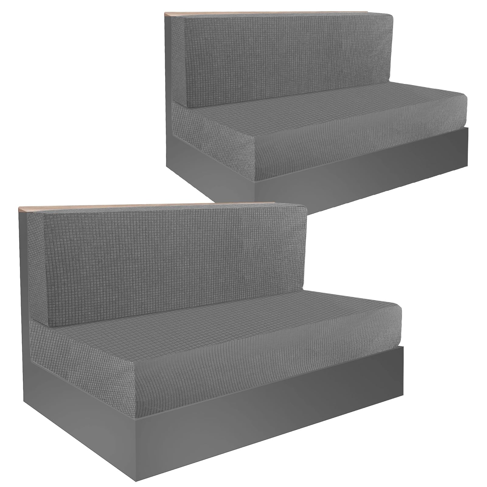 RV Cushion Covers,Camper Seat Covers Soft Microfiber Fabric Stretch Slipcovers Sofa