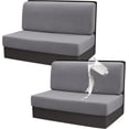 thumbnail image 1 of RV Dinette Cushion Covers Stretch Camper Sectional Replacement RV Seat Covers Travel Trailer Couch - Includes 2 Backrest Cover & 2 Bench Cover, 1 of 2