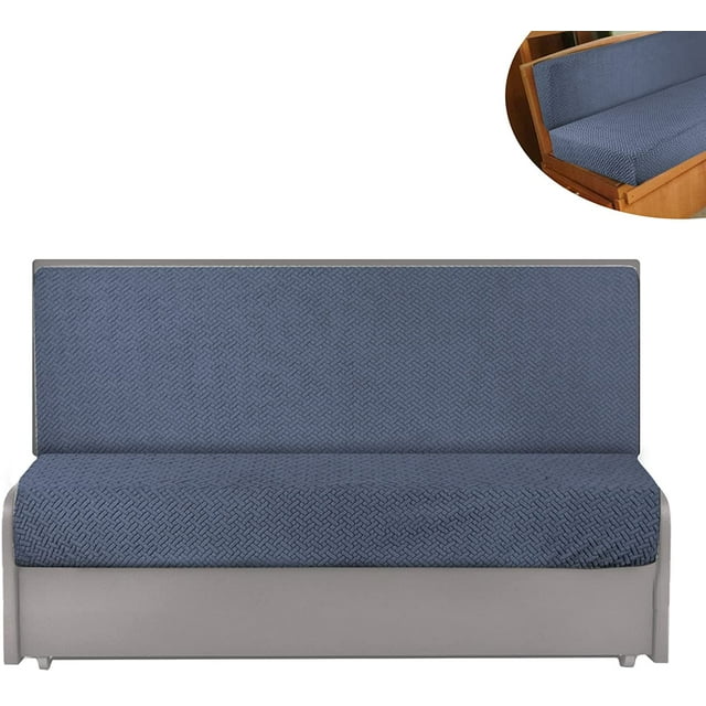 Stretch Printed RV Cushion Covers, Slip Checkered Protector