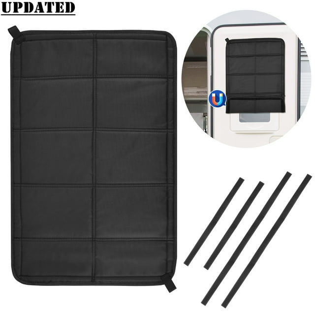 RV Door Shade Cover, AGPTEK Foldable RV Sun Shade Windshield Blackout