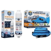 RV Drinking Water Hose & Filter Bundle by Clean Camper