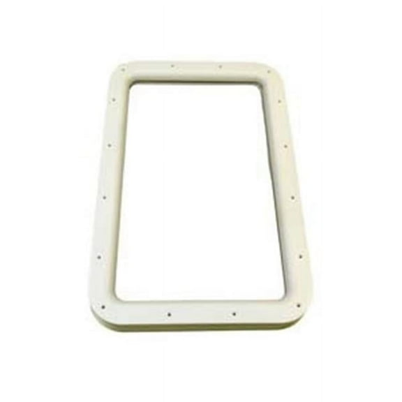 RV Entrance Door Replacement Window Frame - White