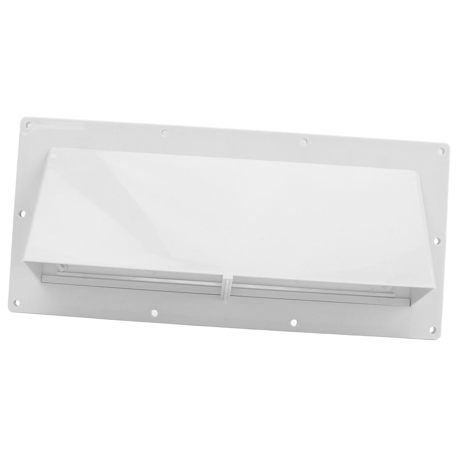 RV Exhaust Vent Cover White Range Hood Sidewall Vent Cover with