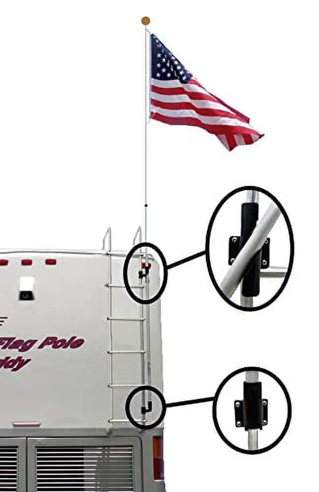 RV Flag Pole Kit 12 Feet