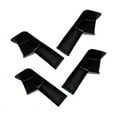 thumbnail image 1 of RV Gutter Spouts, Rain Downspout with Extensions, Dwonspout Diverter 2 Right&2 Left Gutters Black, 1 of 9
