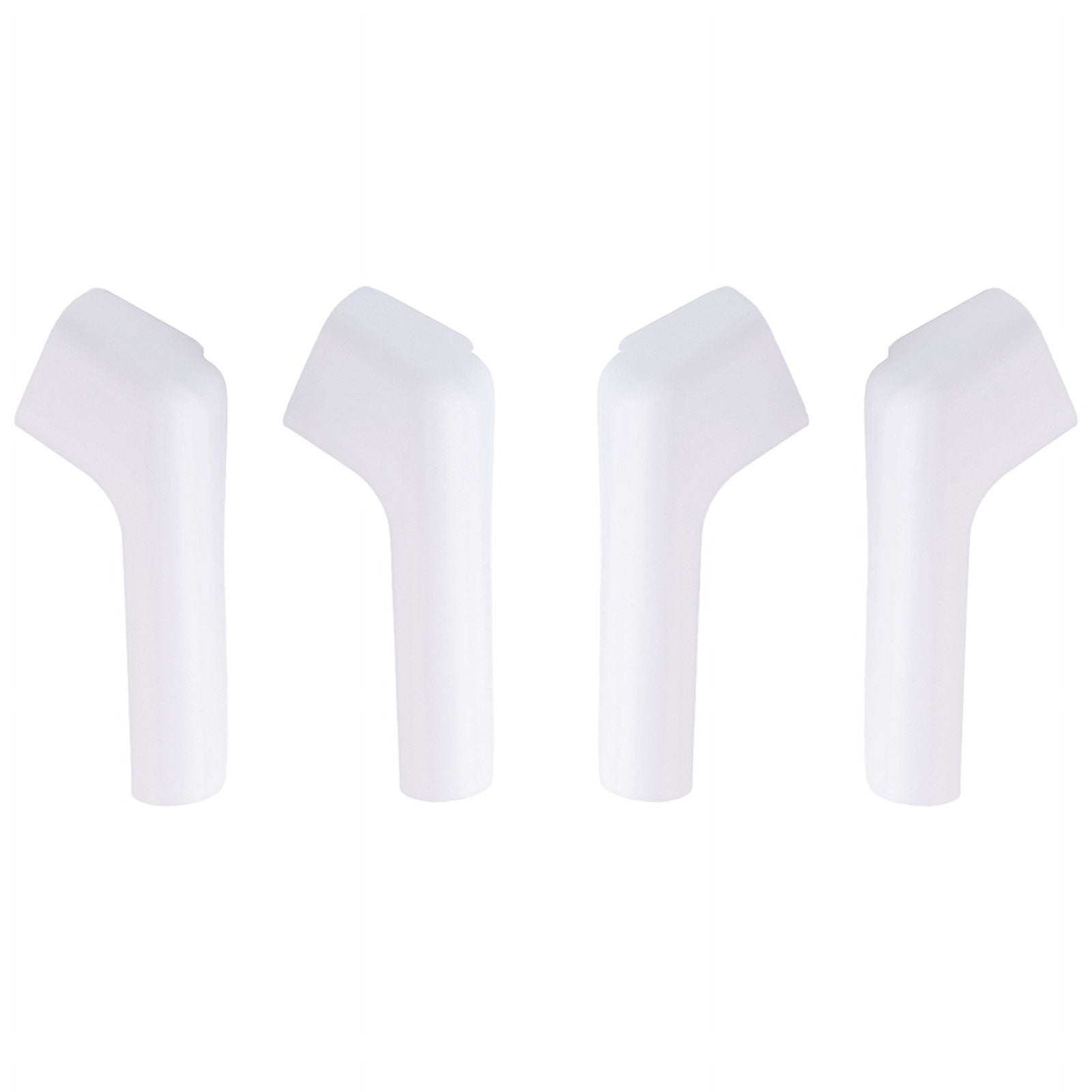 RV Gutter Spouts, RV Rain Gutter Downspout with Extensions, Rain Gutter Dwonspout Diverter 2 Right&2 Left Gutters White