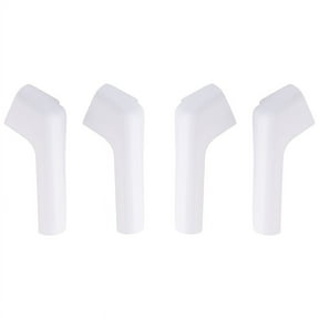 RV Gutter Spouts, RV Rain Gutter Downspout with Extensions, Rain Gutter Dwonspout Diverter 2 Right&2 Left Gutters White
