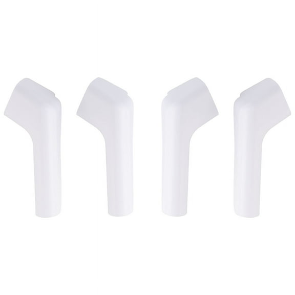 RV Gutter Spouts, RV Rain Gutter Downspout with Extensions, Rain Gutter Dwonspout Diverter 2 Right&2 Left Gutters White