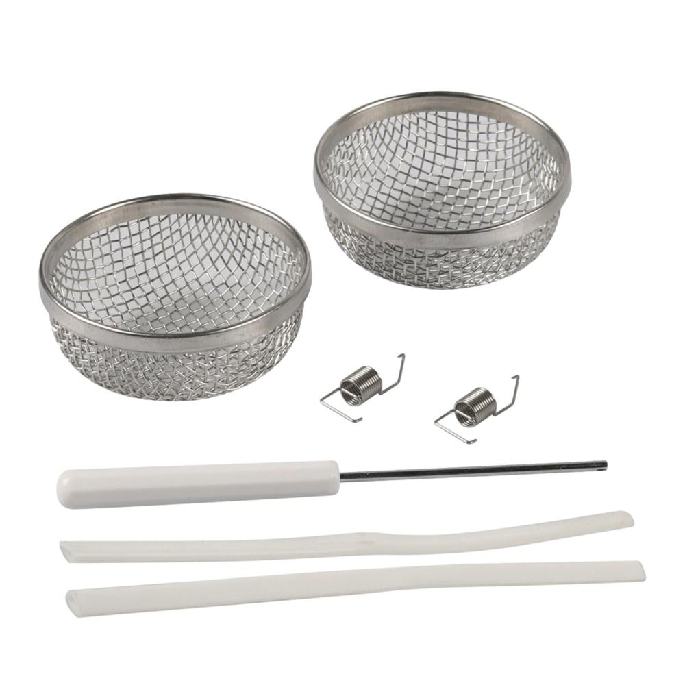 RV Heater Vent Screen Covers 2pcs Water Heater Mesh Screen 2.8in