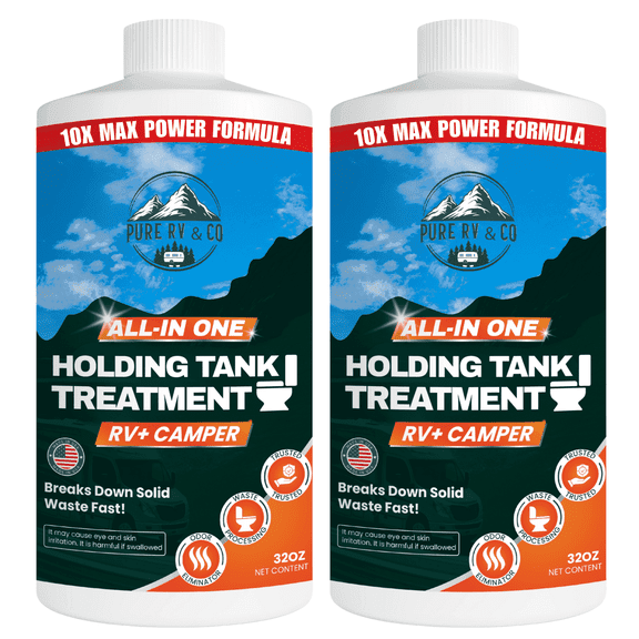 Pure RV Black Tank Treatment, Waste Digester & Odor Control, 32 oz