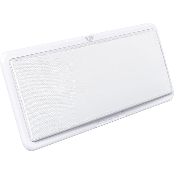 RV LED Ceiling Light 21" x 8" Fixture 2000 Lumen with Touch Dimmer Switch Interior Lighting for Car/RV/Trailer/Camper/Boat DC 12V Natural White 4000-4500K (1 Pack)