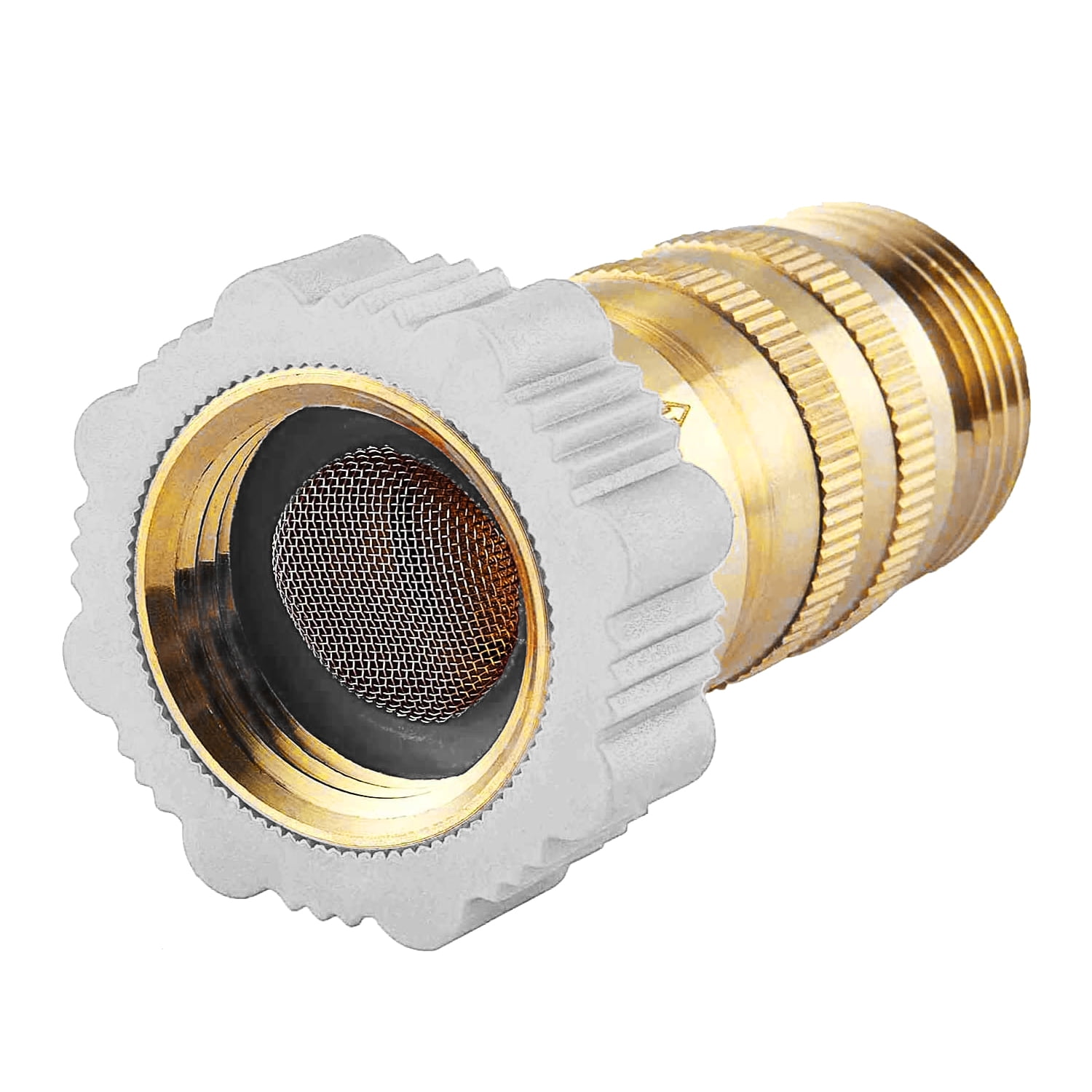 RV LeadFree Brass Inline Water Pressure Regulator 4050 PSI HiFlow