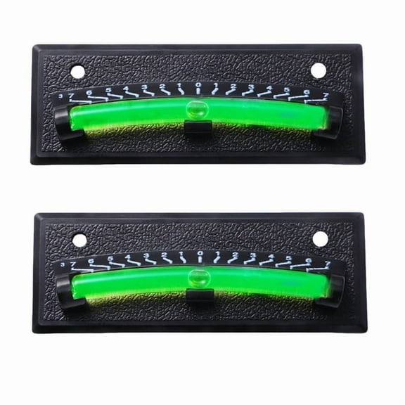 RV Level Bubble Graduated Scale Stick on Leveling System,High Visibility Bubble for ,Trailer,Caravan & RV 2 Pack