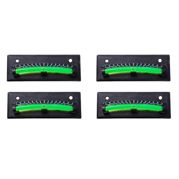 RV Level Bubble Graduated Scale Stick on Leveling System,High Visibility Bubble for ,Trailer,Caravan & RV 4 Pack