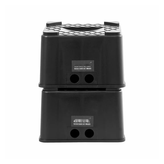 RV Leveling Blocks 6 Inch - Heavy Duty Jack Blocks for Trailers, 5th Wheels, Motorhomes (2 Pack) - 6000lbs Capacity Jack Stands & RV Accessories