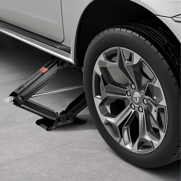 RV Leveling Scissor Jacks 9000 lbs - 23.4 Inch Camper Trailer Stabilizer, Set of 2