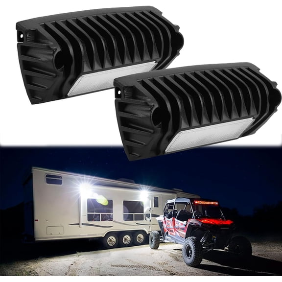 RV Lights Exterior, 12V RV Porch Light  Low Current  Scene Lighting Compatible with RV Outdoor Camper   Porches Towing 5th Wheels Utility