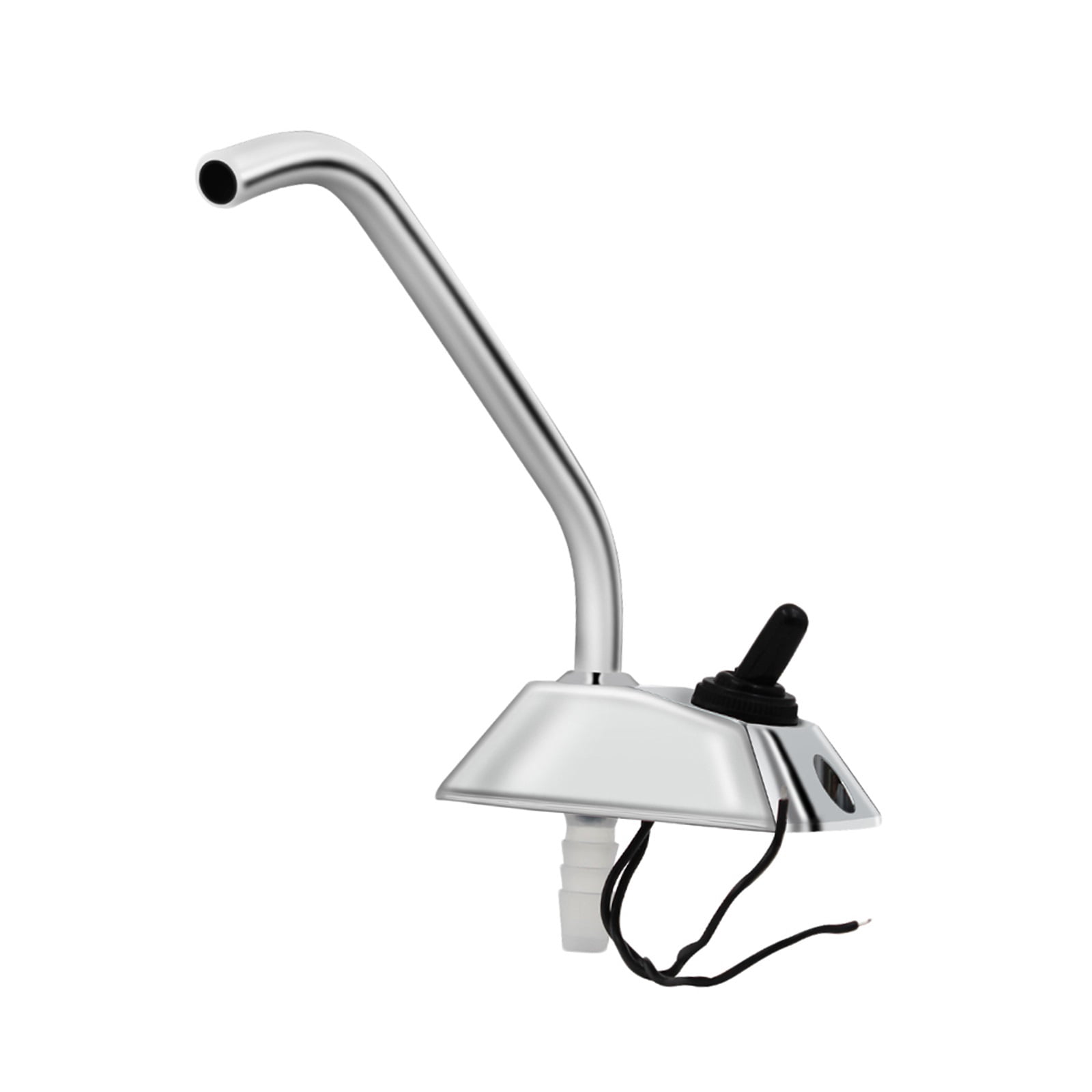 RV Marine Kitchen Sink 12V Faucet Tap Spout Single Hole Water Electric Faucet Tap Camper Caravan Full 360 Degree Rotation Taps ,Easy Installation