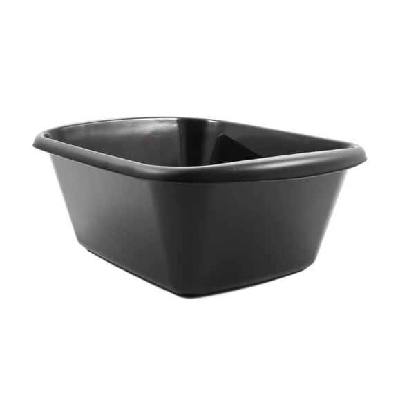 RV/Marine Mini Dish Pan | Holds Up to 9 Quarts | Dishwasher Safe | Black (43515)