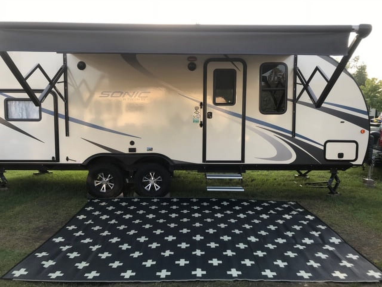 RV Mat Patio Rug Plus Design 9x16