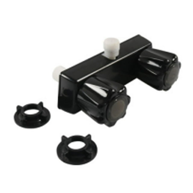 RV Mobile Home Motor Vehicle Shower Faucet with Clear Handles