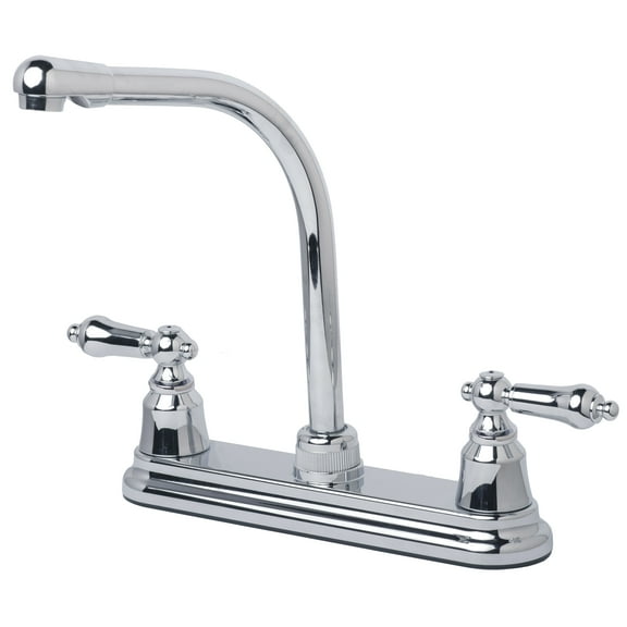 RV/Mobile Home Single Handle High Hise Kitchen Faucet Chrome Finish