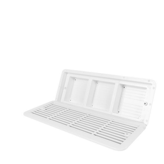 RV Modification Accessories Ventilation Fan Trailer Side Mounted Air Outlet Caravan Side Exhaust Fan Refrigerator Heat Dissipation Waterproof Port ,Easy to Install