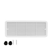 RV Modification Accessories Ventilation Fan Trailer Side Mounted Air Outlet Caravan Side Exhaust Fan Refrigerator Heat Dissipation Waterproof Port ,Easy to Install