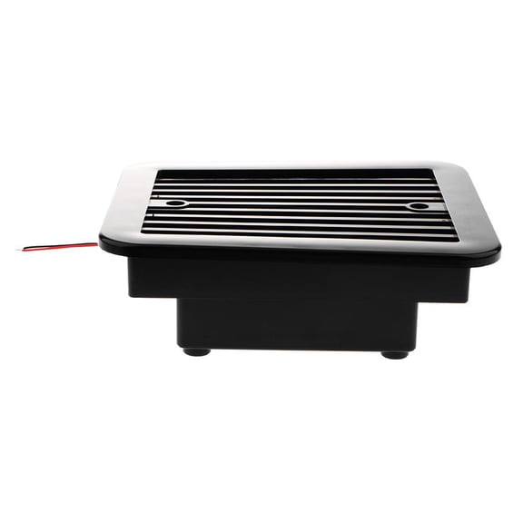 RV Motorhome Trailer Camper Side Vent Ventilation Fan 12V DC Black