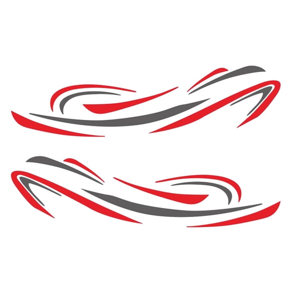 RV Motorhome Universal Body Sticker DIY image Decal Decoration for Caravan Trailer