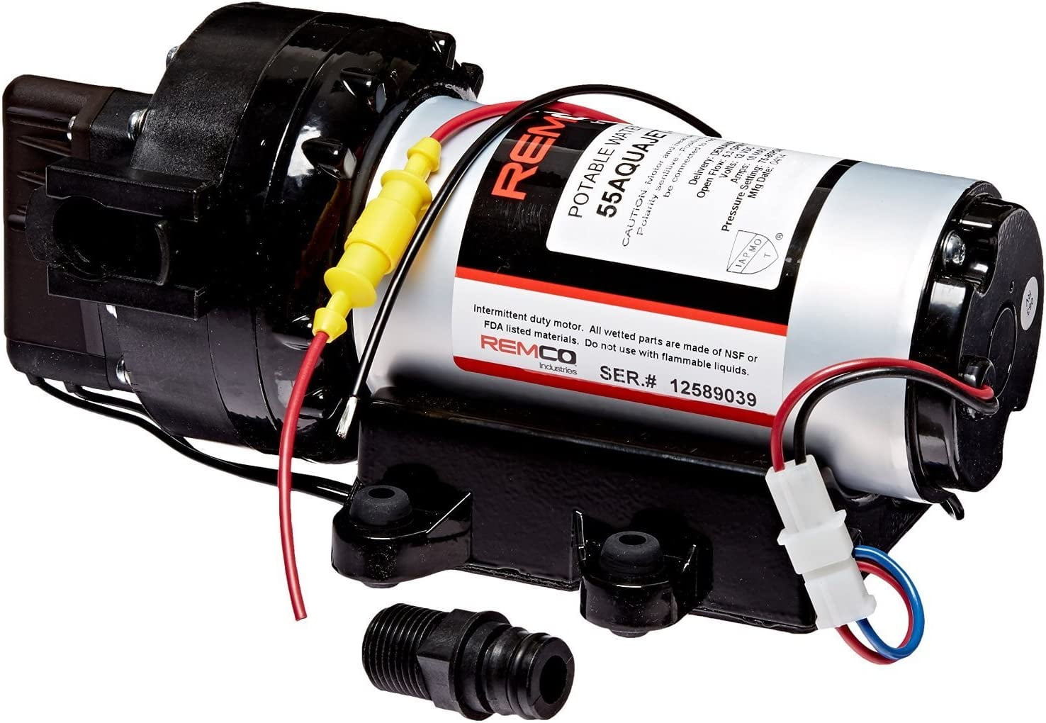 RV Motorhome Variable Speed Water Pump Pressure ARV/ 5.3 GPM