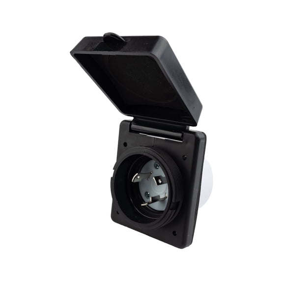 RV POWER INLET - 30A TWIST LOCK