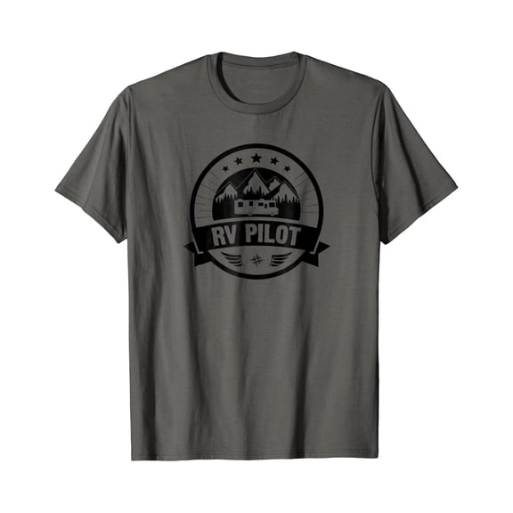 RV Pilot Funny Motorhome RV Travel T-shirt for Men Women
