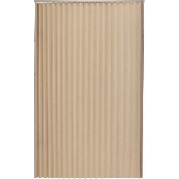 RV Pleated Folding Door | 36" W x 75" H, Tan