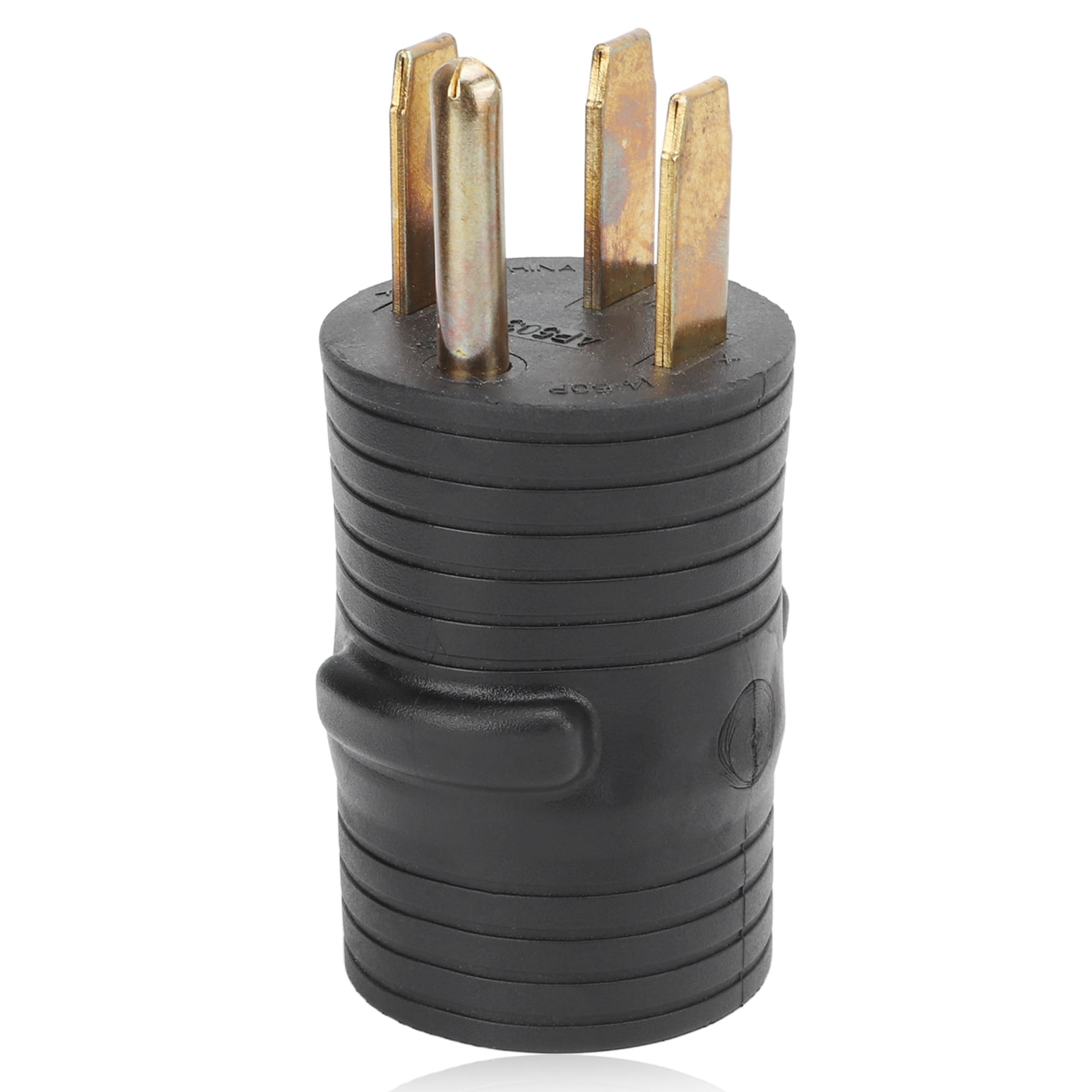 RV Plug Adapter 4 Prong 50Amp Male to 30Amp Female RV Camper Generator Plug Electrical Power Converter