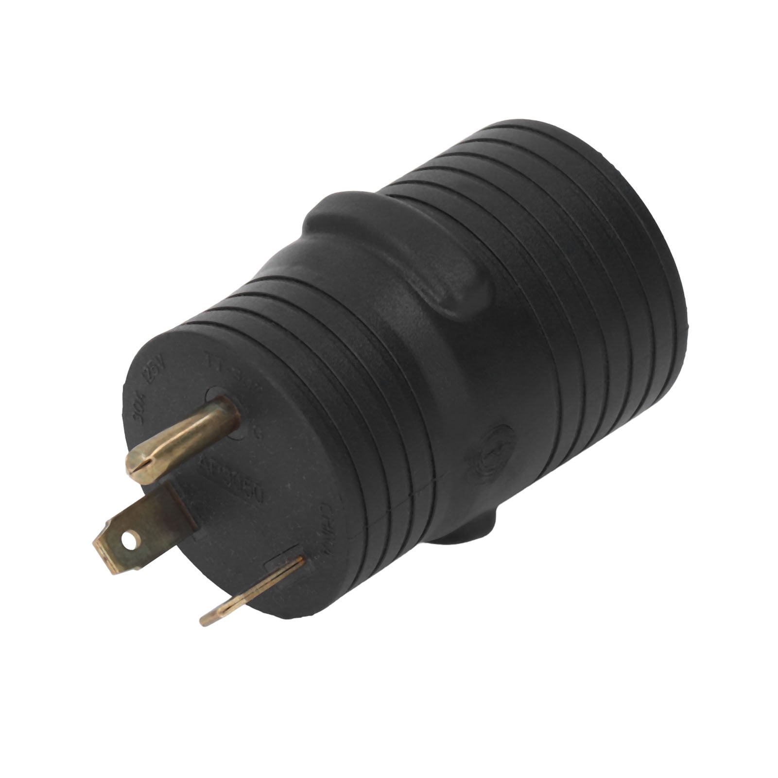 RV Plug Adapter, Firm Connection Durable RV Power Connector Standard
