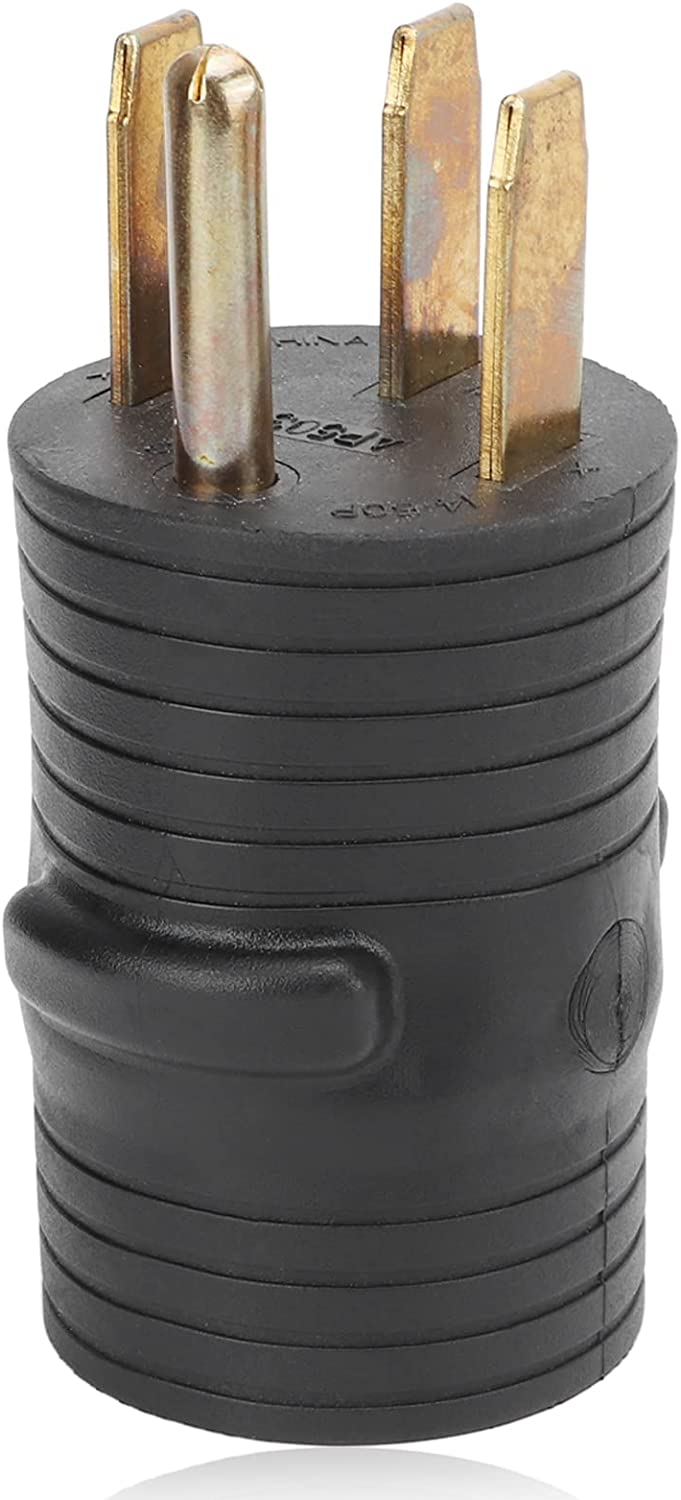 RV Plug Adapter, RV Plug Adapter 4 Prong 50Amp Male to 30Amp Female RV