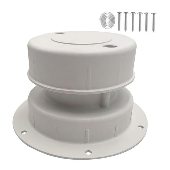 RV Plumbing Vent Cap Roof Cover Ventilation ABS Material Easy Installation for Campervan Motorhome Travel