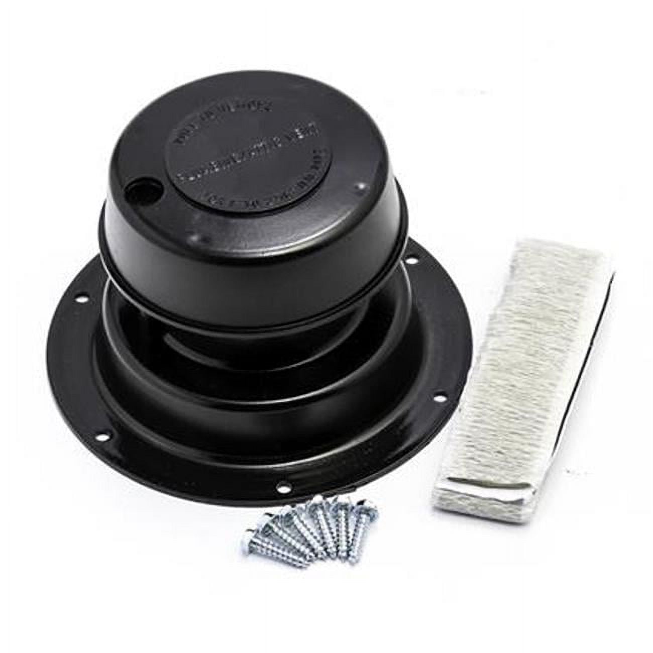 RV Plumbing Vent Kit, Black