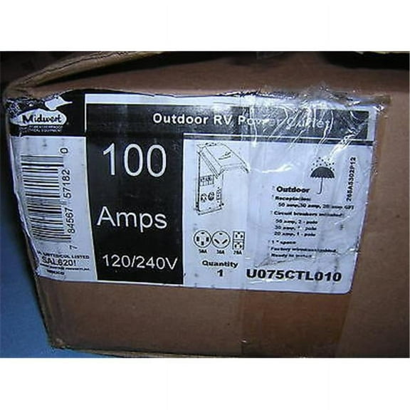 RV Power Outlet Panel