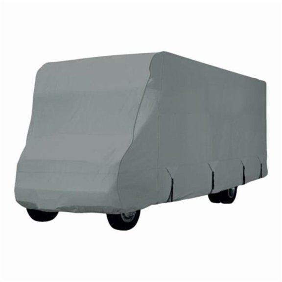 RV Pro RVC06-4009 26-29 ft. Class C Travel Trailer Cover - Gray