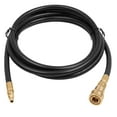 thumbnail image 1 of "RV Quick Connect Propane Hose, Quick Disconnect Propane Hose Extension - 1/4-inch Safety Shutoff Valve & Male Full Flow Plug for RVs", 1 of 7