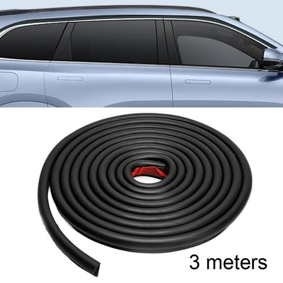 RV Rain Gutter 1/2" Height Drip Rail PVC Rain Strip Roof J Shape Rain Gutter