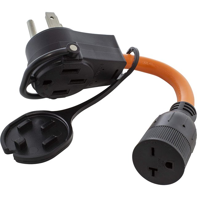 RV/Range/Generator 1450 PiggyBk Plug Adapter (To 620R 220Volt HV